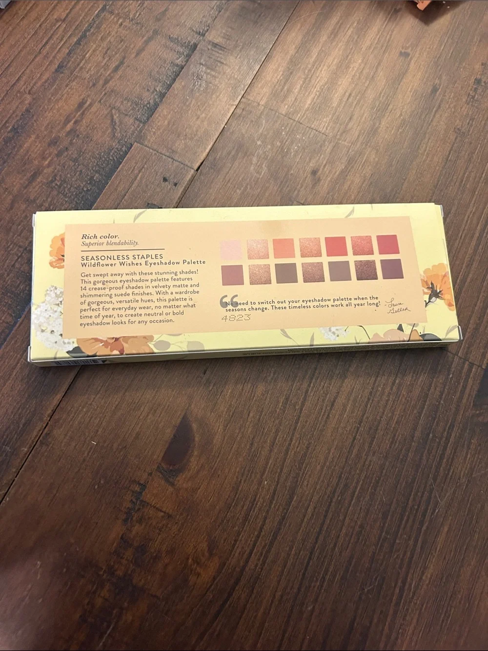Laura Geller Neutral Pink & Peach Matte/Shimmer Eyeshadow Palette